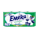 Hartie igienica EMEKA Mountain Fresh, 3 straturi, 8 role